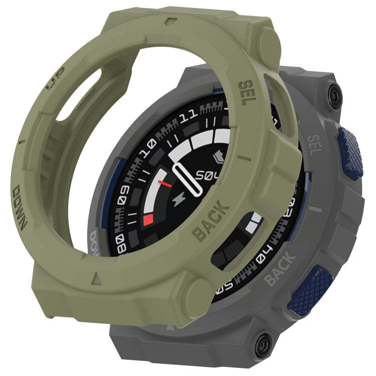 Armored Hollow Half Pack TPU Watch Protective Case, For Amazfit Active Edge A2212