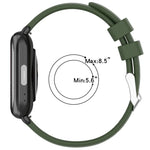 สายซิลิโคนสีเรียบขนาด 20 มม. สำหรับ Samsung Galaxy Watch 4 Classic ขนาด 42 มม., สำหรับ Samsung Galaxy Watch Active 2 ขนาด 44 มม., สำหรับ Samsung Galaxy Watch Active 2 ขนาด 40 มม., สำหรับ Samsung Galaxy Watch ขนาด 42 มม.