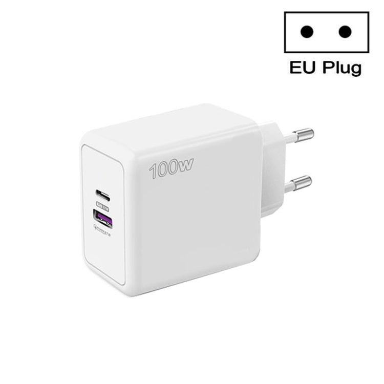 ที่ชาร์จมือถือ USB 67W / Type-C PD 33W ชาร์จเร็วเต็มโปรโตคอล ปลั๊ก EU, ปลั๊ก EU