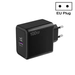 ที่ชาร์จมือถือ USB 67W / Type-C PD 33W ชาร์จเร็วเต็มโปรโตคอล ปลั๊ก EU, ปลั๊ก EU