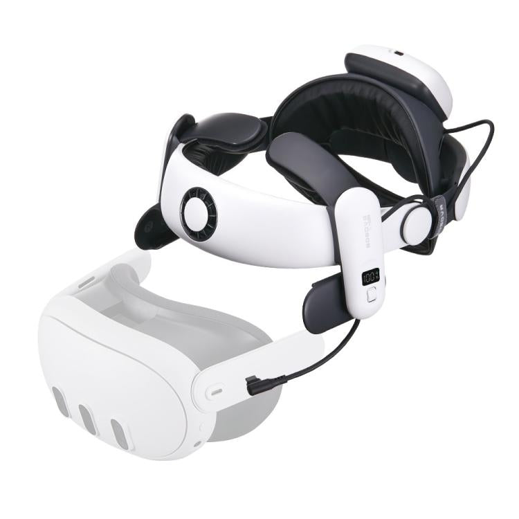 BOBOVR S3 Pro สำหรับ Meta Quest 3 VR สายรัดศีรษะพร้อมแบตเตอรี่ 10000mAh, S3 Pro