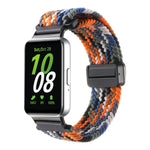 สายรัดนาฬิกาไนลอนถักแบบหัวเข็มขัดแม่เหล็ก สำหรับ Samsung Galaxy Fit3