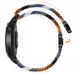 สายรัดนาฬิกาไนลอนถักแบบหัวเข็มขัดแม่เหล็ก สำหรับ Samsung Galaxy Fit3