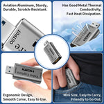 C30 การ์ดจับภาพวิดีโอ HD อลูมิเนียมอัลลอย USB ตัวผู้เป็น HDMI ตัวเมีย สำหรับสตรีมเกมสด, C30