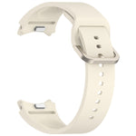Solid Color Colorful Buckle Quick Release Silicone Watch Band, For Samsung Galaxy Watch FE 40mm, For Samsung Galaxy Watch 7 40 / 44mm