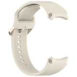 Solid Color Colorful Buckle Quick Release Silicone Watch Band, For Samsung Galaxy Watch FE 40mm, For Samsung Galaxy Watch 7 40 / 44mm