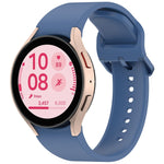 Solid Color Colorful Buckle Quick Release Silicone Watch Band, For Samsung Galaxy Watch FE 40mm, For Samsung Galaxy Watch 7 40 / 44mm
