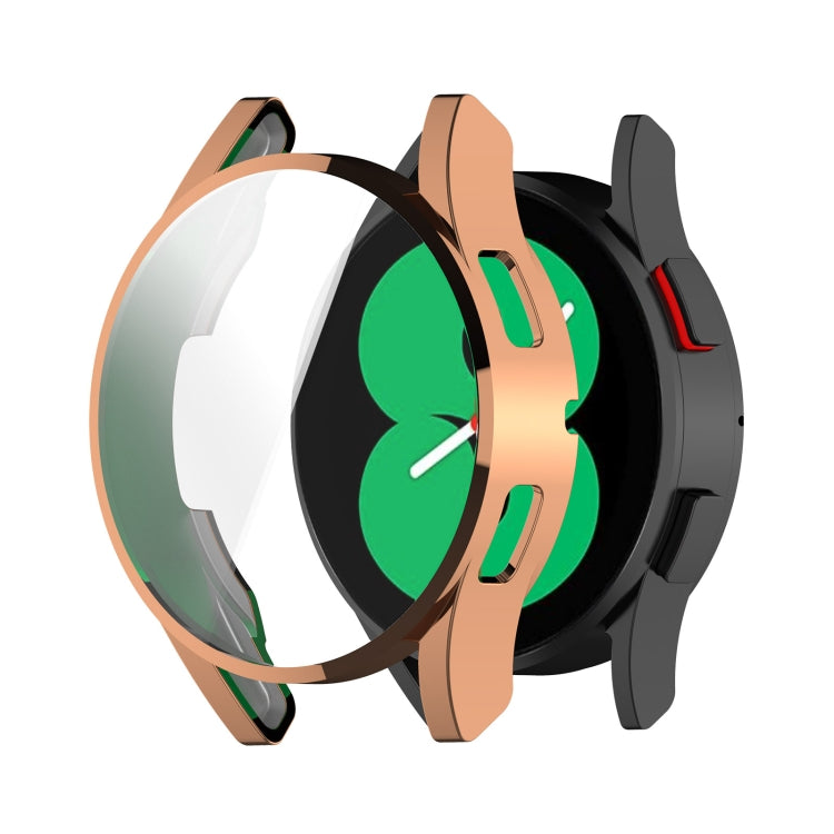 เคสป้องกันนาฬิกา TPU ชุบไฟฟ้าเต็มพื้นที่ สำหรับ Samsung Galaxy Watch FE 40mm