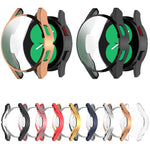 เคสป้องกันนาฬิกา TPU ชุบไฟฟ้าเต็มพื้นที่ สำหรับ Samsung Galaxy Watch FE 40mm