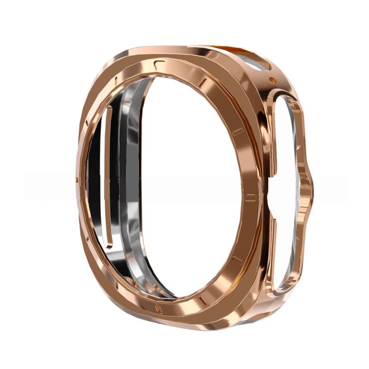 เคสกันรอยนาฬิกา TPU ชุบไฟฟ้าคลุมเต็ม สำหรับ Samsung Galaxy Watch 7 44mm, สำหรับ Samsung Galaxy Watch 7 40mm, สำหรับ Samsung Galaxy Watch Ultra 47mm / Ultra 2025