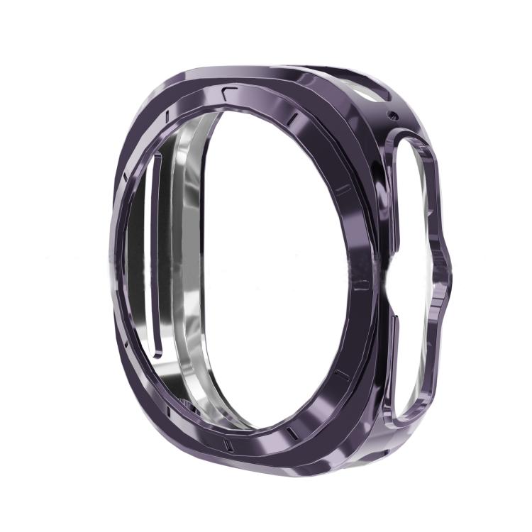 เคสกันรอยนาฬิกา TPU ชุบไฟฟ้าคลุมเต็ม สำหรับ Samsung Galaxy Watch 7 44mm, สำหรับ Samsung Galaxy Watch 7 40mm, สำหรับ Samsung Galaxy Watch Ultra 47mm / Ultra 2025