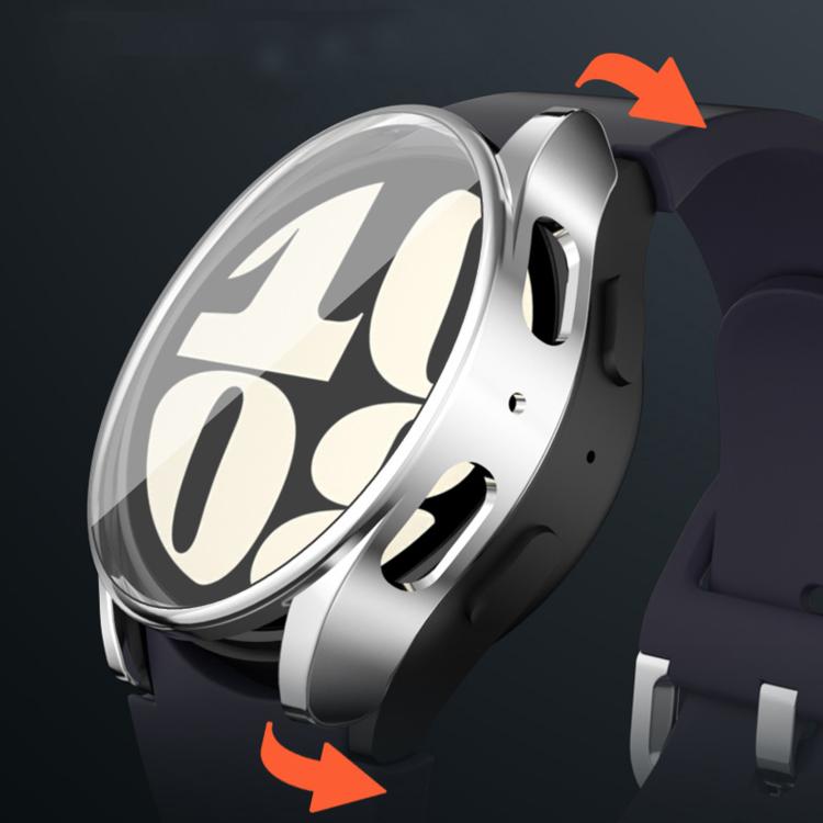 เคสกันรอยนาฬิกา TPU ชุบไฟฟ้าคลุมเต็ม สำหรับ Samsung Galaxy Watch 7 44mm, สำหรับ Samsung Galaxy Watch 7 40mm, สำหรับ Samsung Galaxy Watch Ultra 47mm / Ultra 2025