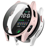 ฝาครอบป้องกันนาฬิกา PC กันน้ำแบบฟิล์มกระจกนิรภัยรวม สำหรับ Samsung Galaxy Watch Ultra 47 มม. / Ultra 2025, Samsung Galaxy Watch 7 44 มม., Samsung Galaxy Watch 7 40 มม.