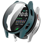 ฝาครอบป้องกันนาฬิกา PC กันน้ำแบบฟิล์มกระจกนิรภัยรวม สำหรับ Samsung Galaxy Watch Ultra 47 มม. / Ultra 2025, Samsung Galaxy Watch 7 44 มม., Samsung Galaxy Watch 7 40 มม.