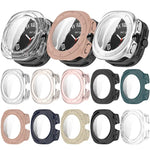 ฝาครอบป้องกันนาฬิกา PC กันน้ำแบบฟิล์มกระจกนิรภัยรวม สำหรับ Samsung Galaxy Watch Ultra 47 มม. / Ultra 2025, Samsung Galaxy Watch 7 44 มม., Samsung Galaxy Watch 7 40 มม.