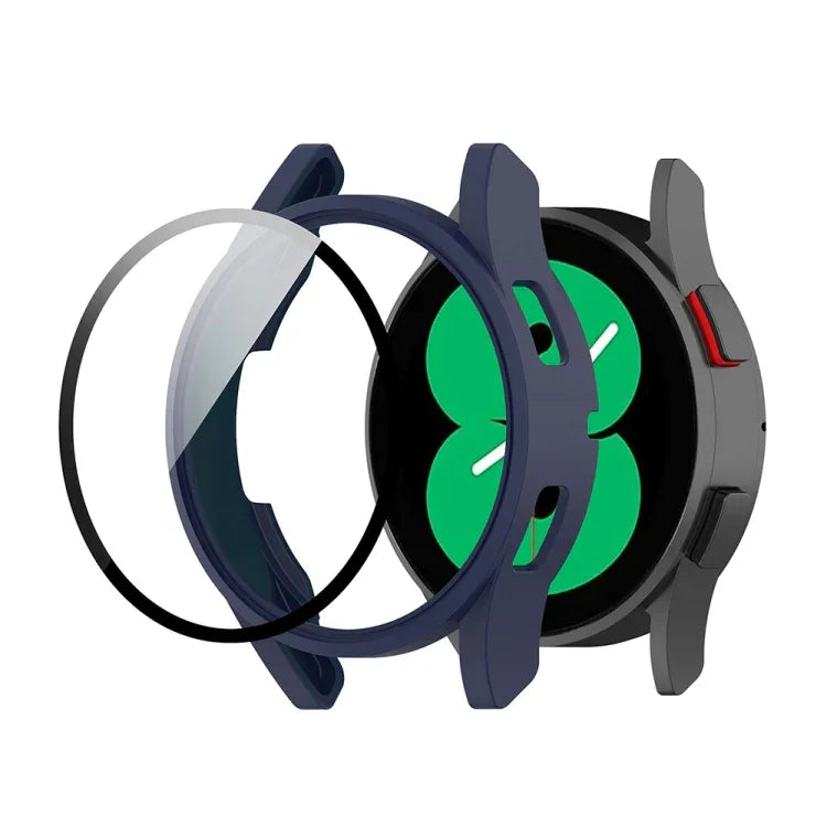 เคสป้องกันนาฬิกาแบบรวมฟิล์มกระจกนิรภัย PC สำหรับ Samsung Galaxy Watch FE 40 มม.