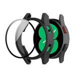 เคสป้องกันนาฬิกาแบบรวมฟิล์มกระจกนิรภัย PC สำหรับ Samsung Galaxy Watch FE 40 มม.