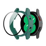 เคสป้องกันนาฬิกาแบบรวมฟิล์มกระจกนิรภัย PC สำหรับ Samsung Galaxy Watch FE 40 มม.