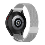 สายรัดนาฬิกา Milan Magnetic Stainless Steel สำหรับ Samsung Galaxy Watch Ultra 47mm / Ultra 2025, สำหรับ Samsung Galaxy Watch FE 40mm, สำหรับ Samsung Galaxy Watch 7 40 / 44mm