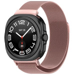 สายรัดนาฬิกาโลหะสแตนเลสแม่เหล็กมิลาน สำหรับ Samsung Galaxy Watch Ultra 47 มม.
