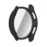 เคสป้องกันนาฬิกาแบบรวม PC + ฟิล์มกระจกนิรภัย สำหรับ Samsung Galaxy Watch 7 44mm, สำหรับ Samsung Galaxy Watch 7 40mm