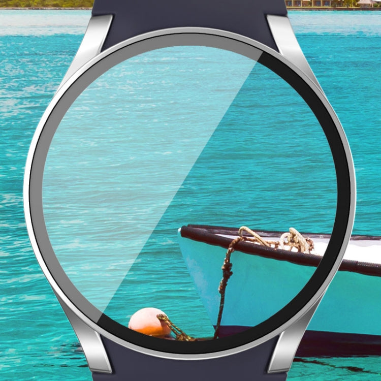 เคสป้องกันนาฬิกาแบบรวม PC + ฟิล์มกระจกนิรภัย สำหรับ Samsung Galaxy Watch 7 44mm, สำหรับ Samsung Galaxy Watch 7 40mm