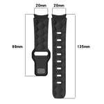สายซิลิโคนหัวเข็มขัดกลับลายพื้นผิวฟุตบอล สำหรับ Samsung Galaxy Watch 4 44mm, สำหรับ Samsung Galaxy Watch 4 40mm, สำหรับ Samsung Galaxy Watch 4 Classic 46mm, สำหรับ Samsung Galaxy Watch 4 Classic 42mm