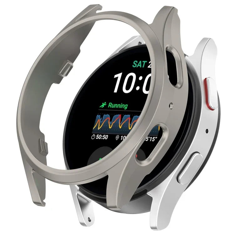 ฝาครอบป้องกันนาฬิกา PC กลวงครึ่งตัว สำหรับ Samsung Galaxy Watch Ultra 47mm / Ultra 2025, สำหรับ Samsung Galaxy Watch 7 44mm, สำหรับ Samsung Galaxy Watch 7 40mm