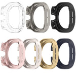 ฝาครอบป้องกันนาฬิกา PC กลวงครึ่งตัว สำหรับ Samsung Galaxy Watch Ultra 47mm / Ultra 2025, สำหรับ Samsung Galaxy Watch 7 44mm, สำหรับ Samsung Galaxy Watch 7 40mm