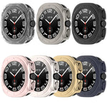 ฝาครอบป้องกันนาฬิกา PC กลวงครึ่งตัว สำหรับ Samsung Galaxy Watch Ultra 47mm / Ultra 2025, สำหรับ Samsung Galaxy Watch 7 44mm, สำหรับ Samsung Galaxy Watch 7 40mm