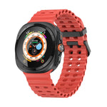 สายซิลิโคนรูสองแถวลายมหาสมุทร สำหรับ Samsung Galaxy Watch Ultra 47mm / Ultra 2025