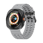 สายซิลิโคนรูสองแถวลายมหาสมุทร สำหรับ Samsung Galaxy Watch Ultra 47mm / Ultra 2025