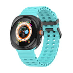 สายซิลิโคนรูสองแถวลายมหาสมุทร สำหรับ Samsung Galaxy Watch Ultra 47mm / Ultra 2025