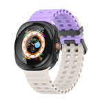 สายซิลิโคนรูสองแถวลายมหาสมุทร สำหรับ Samsung Galaxy Watch Ultra 47mm / Ultra 2025