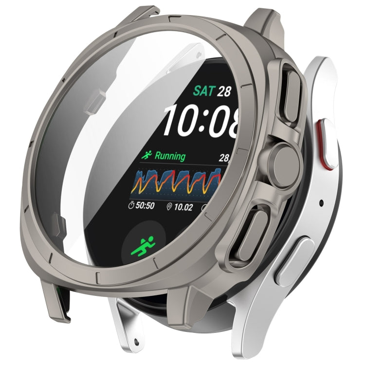 เคสป้องกันนาฬิกาแบบรวมฟิล์มกระจกนิรภัย PC + Tempered สำหรับ Samsung Galaxy Watch 7 ขนาด 40 มม.