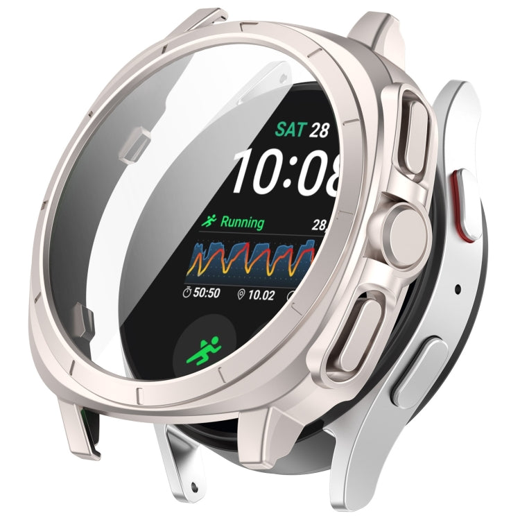 เคสป้องกันนาฬิกาแบบรวมฟิล์มกระจกนิรภัย PC + Tempered สำหรับ Samsung Galaxy Watch 7 ขนาด 40 มม.