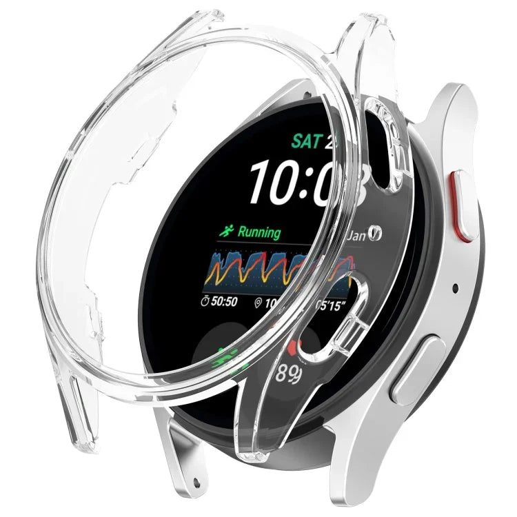 เคสป้องกันนาฬิกา PC กลวงครึ่งชิ้น สำหรับ Sansung Galaxy Watch 7 44mm, สำหรับ Sansung Galaxy Watch 7 40mm