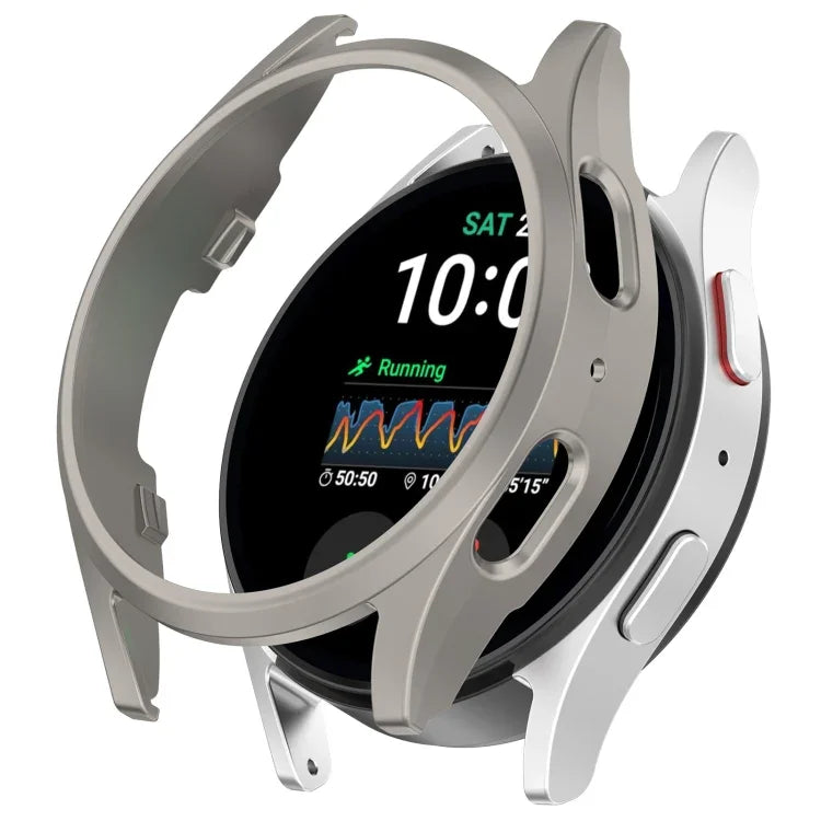 เคสป้องกันนาฬิกา PC กลวงครึ่งชิ้น สำหรับ Sansung Galaxy Watch 7 44mm, สำหรับ Sansung Galaxy Watch 7 40mm