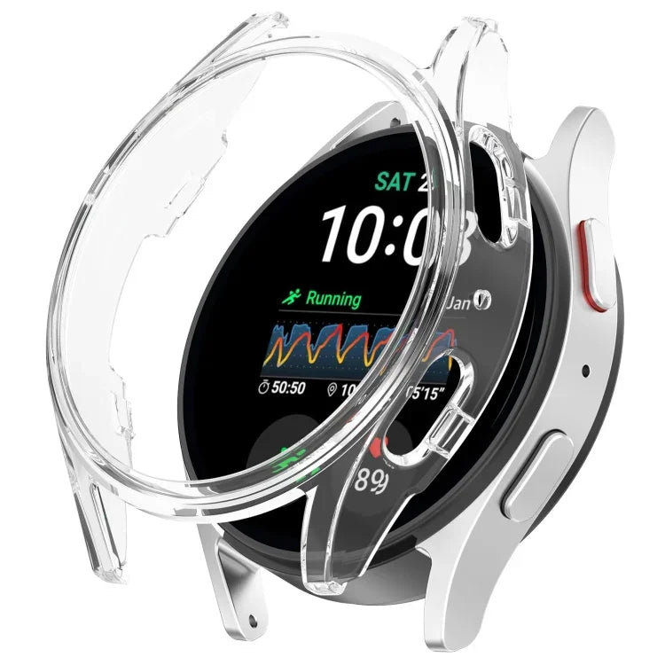 เคสป้องกันนาฬิกา PC กลวงครึ่งชิ้น สำหรับ Sansung Galaxy Watch 7 44mm, สำหรับ Sansung Galaxy Watch 7 40mm