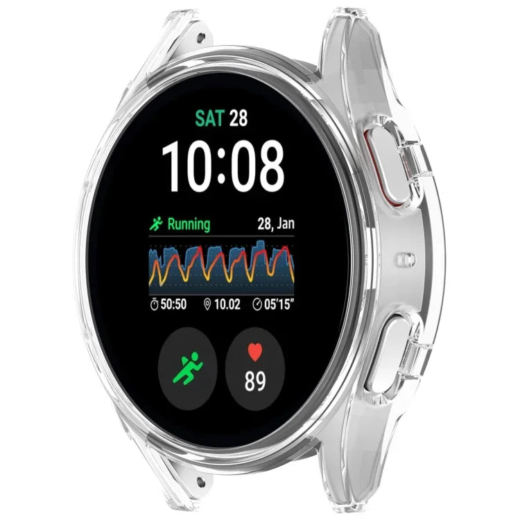 เคสป้องกันนาฬิกา PC กลวงครึ่งชิ้น สำหรับ Sansung Galaxy Watch 7 44mm, สำหรับ Sansung Galaxy Watch 7 40mm