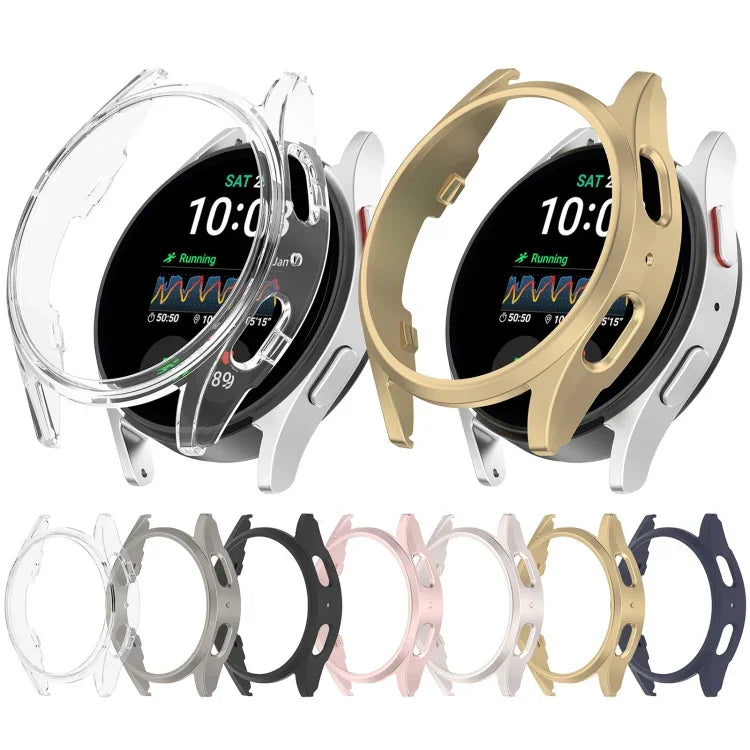 เคสป้องกันนาฬิกา PC กลวงครึ่งชิ้น สำหรับ Sansung Galaxy Watch 7 44mm, สำหรับ Sansung Galaxy Watch 7 40mm