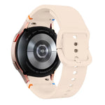 สายรัดนาฬิกาซิลิโคนดีไซน์เย็บแบน สำหรับ Sansung Galaxy Watch5 Pro 45mm, สำหรับ Samsung Galaxy Watch 4 40 / 44mm, สำหรับ Samsung Galaxy Watch 4 Classic 42 / 46mm