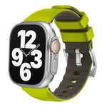 สายซิลิโคนสองสี สำหรับ Apple Watch Series 4 ขนาด 44 มม., สำหรับ Apple Watch Series 4 ขนาด 40 มม.