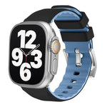 สายซิลิโคนสองสี สำหรับ Apple Watch Series 4 ขนาด 44 มม., สำหรับ Apple Watch Series 4 ขนาด 40 มม.
