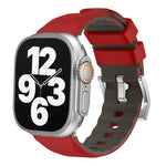 สายซิลิโคนสองสี สำหรับ Apple Watch Series 4 ขนาด 44 มม., สำหรับ Apple Watch Series 4 ขนาด 40 มม.