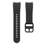 สายรัดนาฬิกาซิลิโคนลายคลื่นเย็บ สำหรับ Samsung Galaxy Watch 7 ขนาด 40 / 44 มม., สำหรับ Samsung Galaxy Watch 6 Classic, สำหรับ Samsung Galaxy Watch 6 ขนาด 40 / 44 มม., สำหรับ Samsung Galaxy Watch 5 ขนาด 40 / 44 มม.