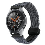 สายรัดนาฬิกาถักพร้อมหัวเข็มขัดแม่เหล็ก 22มม. สำหรับ Samsung Galaxy Gear S3 Classic, สำหรับ Samsung Galaxy Watch 46มม.