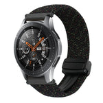 สายรัดนาฬิกาถักพร้อมหัวเข็มขัดแม่เหล็ก 22มม. สำหรับ Samsung Galaxy Gear S3 Classic, สำหรับ Samsung Galaxy Watch 46มม.