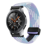 สายรัดนาฬิกาถักพร้อมหัวเข็มขัดแม่เหล็ก 22มม. สำหรับ Samsung Galaxy Gear S3 Classic, สำหรับ Samsung Galaxy Watch 46มม.