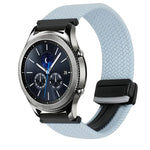 สายรัดนาฬิกาถักพร้อมหัวเข็มขัดแม่เหล็ก 22มม. สำหรับ Samsung Galaxy Gear S3 Classic, สำหรับ Samsung Galaxy Watch 46มม.